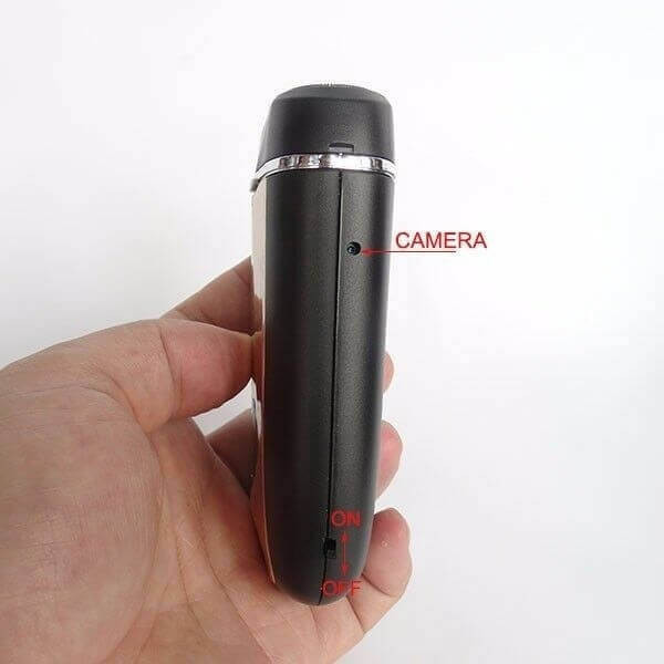 Bedacamstore-Rasoir électrique caméra espion HD-122,37 € Livraison gratuite