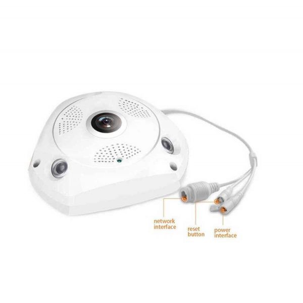 Bedacamstore-Caméra IP Panoramique 360° Wifi-92,00 € Livraison gratuite