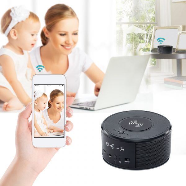 Bedacamstore-Caméra espion wifi 1080P avec chargeur sans fil pour téléphone-166,32 € Livraison gratuite