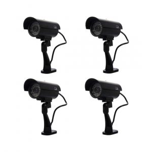 Bedacamstore-Security Surveillance fake Dummy IR LED cameras - NightDay Vision Look Bullet CCD CCTV Imitation Du-26,62 € Livrai