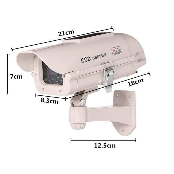 Bedacamstore-Fausse caméra extérieur infrarouge avec caisson-26,95 € Livraison gratuite