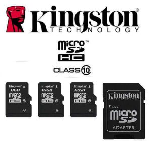 Bedacamstore-Carte Kingston Micro SD 4Go avec son adaptateur-7,34 € Livraison gratuite