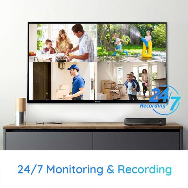 Bedacamstore-Système de surveillance Ultra HD 8MP 4K 8 voies PoE-377,51 € Livraison gratuite